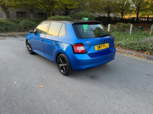 2017 Skoda Fabia 1.2 Tsi Colour Edition Euro 6 (s/s) 5dr in Blue — image 4