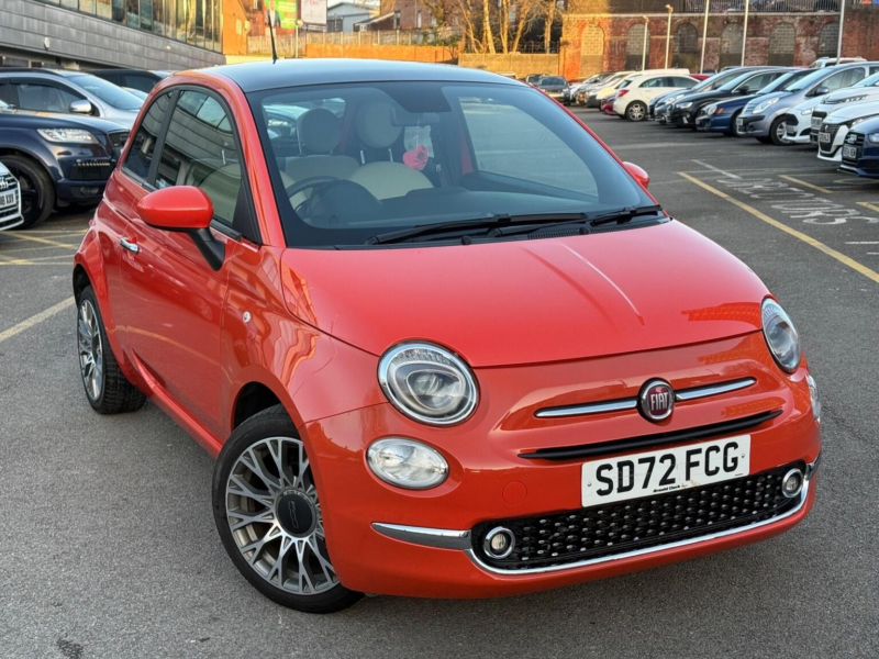 2022 Fiat 500 1.0 Mhev Dolcevita Plus Euro 6 (s/s) 3dr in Red — image 1