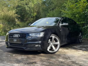 2013 Audi A5 3.0 Tdi V6 Black Edition Sportback S Tronic Quattro Euro 5 (s/s) 5dr in Black — image 4