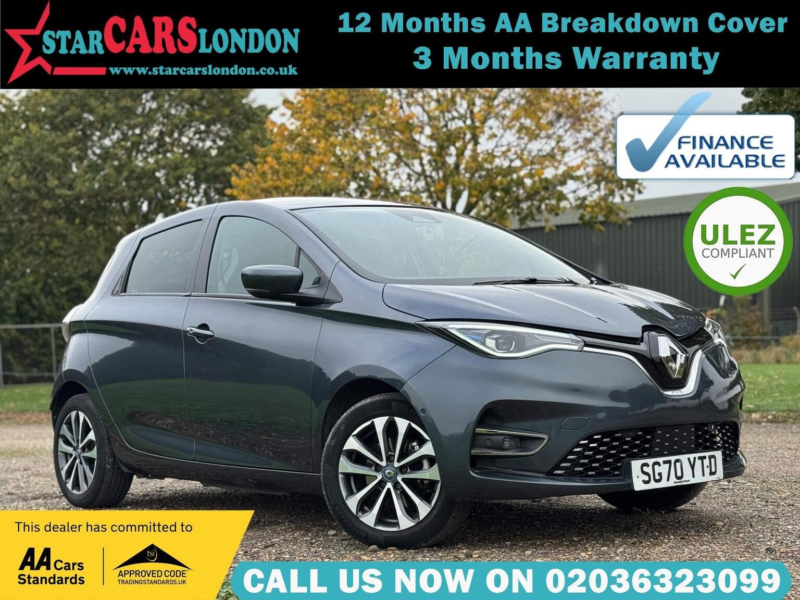 2020 Renault Zoe R135 52kwh Gt Line Auto 5dr (i) in Grey — image 1