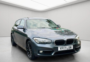 2017 BMW 1 Series 2.0 118d Se Auto Euro 6 (s/s) 5dr in Grey — image 3