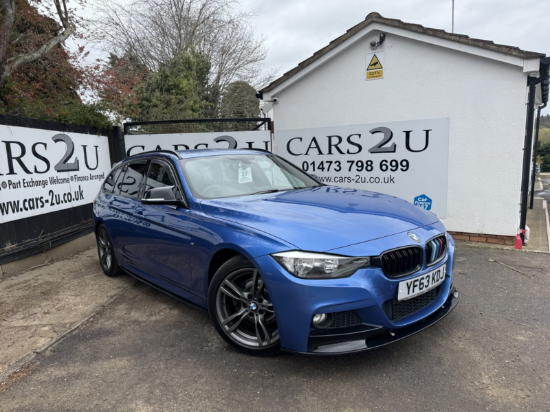 2013 BMW 3 Series 2.0 320d M Sport Touring in Blue — image 1