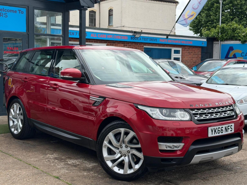 2016 Land Rover Range Rover Sport 3.0 Sd V6 Hse Auto 4WD Euro 6 (s/s) 5dr in Red — image 1