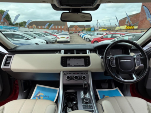 2016 Land Rover Range Rover Sport 3.0 Sd V6 Hse Auto 4WD Euro 6 (s/s) 5dr in Red — image 2