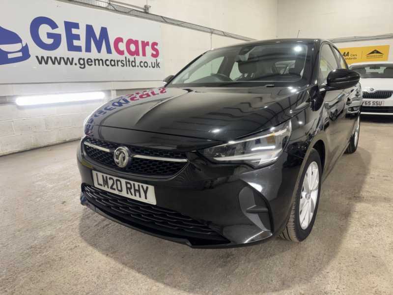 2020 Vauxhall Corsa 1.2 Se Premium in Black — image 1