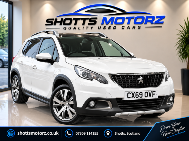 2019 Peugeot 2008 1.2 Puretech Allure Premium Euro 6 (s/s) 5dr in White — image 1