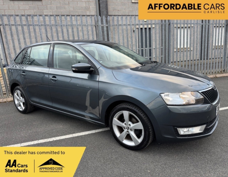 2017 Skoda Rapid Spaceback 1.2 Tsi Se Tech in Grey — image 1
