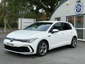 2023 Volkswagen Golf 1.5 Tsi R-Line Euro 6 (s/s) 5dr in White — image 5