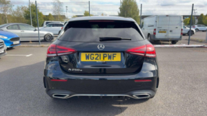 2021 Mercedes-Benz A Class 1.3 A250e 15.6kwh Amg Line (premium 2) 8g-Dct Euro 6 (s/s) 5dr in Black — image 4