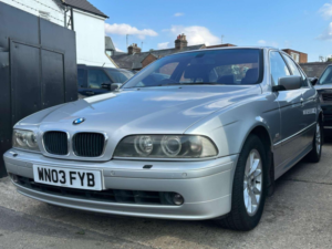 2003 BMW 5 Series 2.9 530d Se 4dr in Silver — image 4