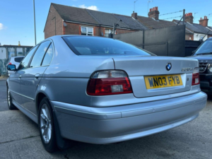 2003 BMW 5 Series 2.9 530d Se 4dr in Silver — image 5