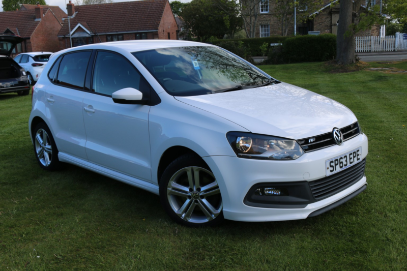 2013 Volkswagen Polo 1.2 Tsi R-Line in White — image 1
