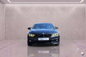 2015 BMW 4 Series 2.0 420d Xdrive M Sport Auto 4WD 2dr in Black — image 2