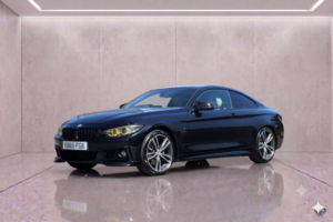 2015 BMW 4 Series 2.0 420d Xdrive M Sport Auto 4WD 2dr in Black — image 3