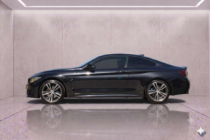 2015 BMW 4 Series 2.0 420d Xdrive M Sport Auto 4WD 2dr in Black — image 4