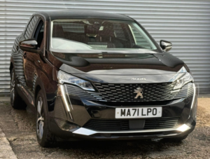 2021 Peugeot 3008 1.6 13.2kwh Allure E-Eat Euro 6 (s/s) 5dr in Black — image 3