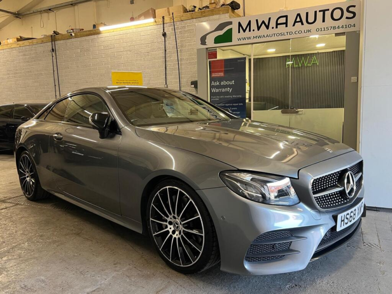 2019 Mercedes-Benz E Class 2.0 E300 Gpf Amg Line Coupe 2dr Petrol G-Tronic+ Euro 6 (s/s) (245 Ps) in Grey — image 1