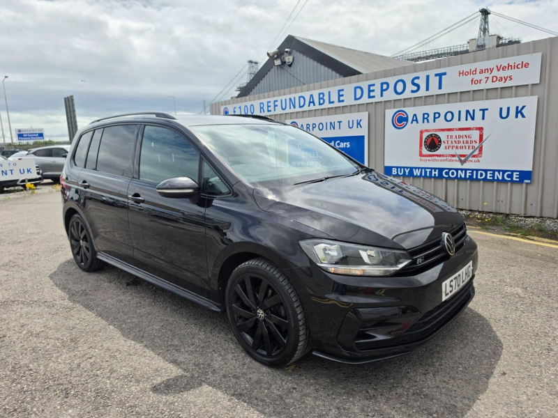 2021 Volkswagen Touran 1.5 Tsi Evo R-Line DSG Euro 6 (s/s) 5dr in Black — image 1