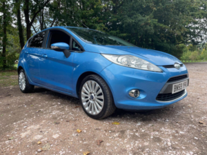 2009 Ford Fiesta 1.6 Tdci Titanium 5dr in Blue — image 2