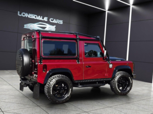2015 Land Rover Defender 90 2.2 Tdci Hard Top SUV 4WD Swb Euro 5 3dr in Red — image 3