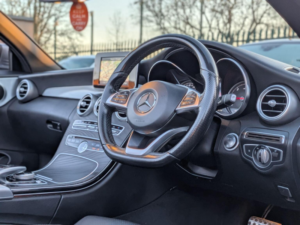 2017 Mercedes-Benz C Class 2.1 C220d Amg Line Cabriolet G-Tronic+ Euro 6 (s/s) 2dr in Grey — image 4