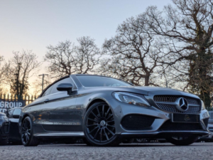 2017 Mercedes-Benz C Class 2.1 C220d Amg Line Cabriolet G-Tronic+ Euro 6 (s/s) 2dr in Grey — image 6
