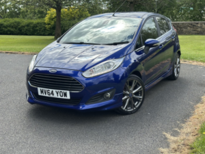 2014 Ford Fiesta 1.0 T Ecoboost Titanium X in Blue — image 2