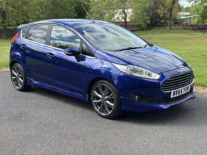 2014 Ford Fiesta 1.0 T Ecoboost Titanium X in Blue — image 4
