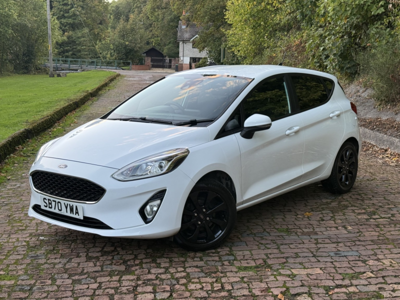 2021 Ford Fiesta 1.0 Fiesta Trend 5 Door 1.0l Ecoboost Hybrid 125ps Fwd 6 Speed Manual in White — image 1