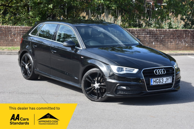 2014 Audi A3 2.0 Tdi S Line in Black — image 1