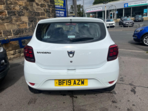 2019 Dacia Sandero 1.0 Sce Essential Euro 6 5dr in White — image 3
