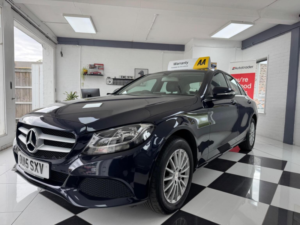 2015 Mercedes-Benz C Class 2.1 C220 Bluetec Se G-Tronic+ Euro 6 (s/s) 4dr in Blue — image 3