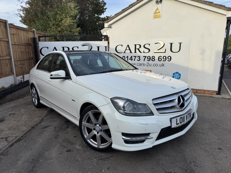 2011 Mercedes-Benz C Class 2.1 C250 Cdi Blueefficiency Sport in White — image 1