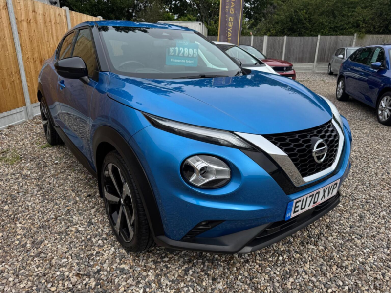 2020 Nissan Juke 1.0 Dig-T Tekna Euro 6 (s/s) 5dr in Blue — image 1