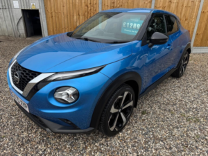 2020 Nissan Juke 1.0 Dig-T Tekna Euro 6 (s/s) 5dr in Blue — image 2