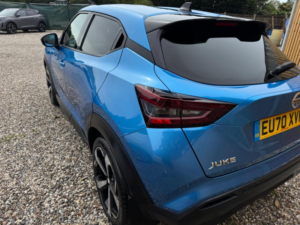 2020 Nissan Juke 1.0 Dig-T Tekna Euro 6 (s/s) 5dr in Blue — image 3