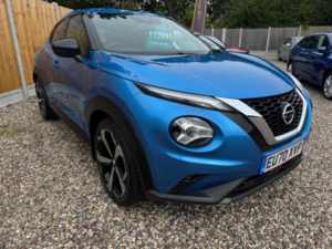 2020 Nissan Juke 1.0 Dig-T Tekna Euro 6 (s/s) 5dr in Blue — image 5