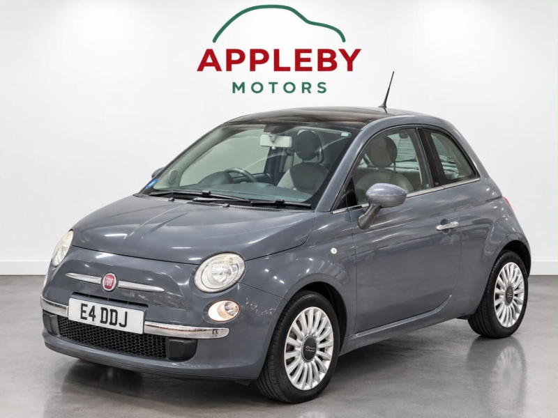 2011 Fiat 500 0.9 Twinair Lounge Dualogic Euro 5 (s/s) 3dr in Grey — image 1