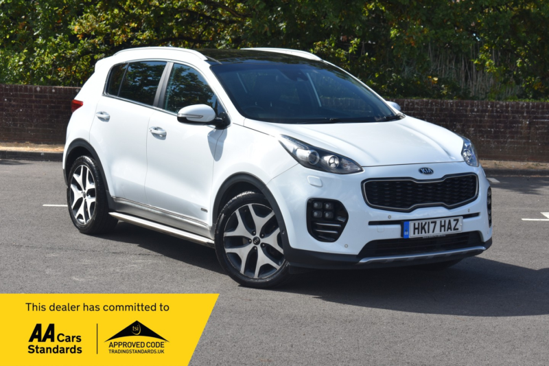 2017 Kia Sportage 2.0 Crdi Gt-Line S in White — image 1
