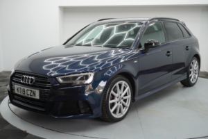 2019 Audi A3 1.5 Tfsi Cod 35 Black Edition Sportback Euro 6 (s/s) 5dr in Blue — image 2