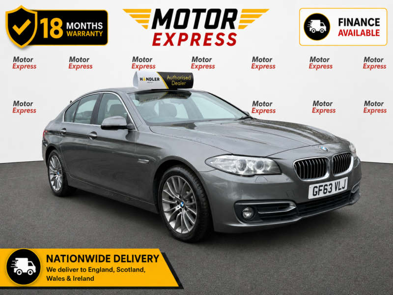 2013 BMW 5 Series 2.0 525d Luxury Saloon in Grey — image 1