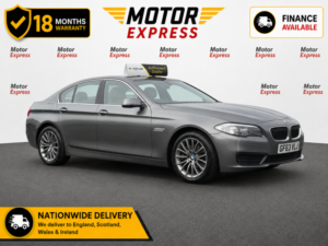 2013 BMW 5 Series 2.0 525d Luxury Saloon in Grey — image 5