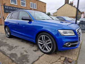 2013 Audi Sq5 3.0 Bitdi V6 SUV 5dr Diesel Tiptronic Quattro Euro 5 (s/s) (313 Ps) in Blue — image 2