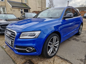 2013 Audi Sq5 3.0 Bitdi V6 SUV 5dr Diesel Tiptronic Quattro Euro 5 (s/s) (313 Ps) in Blue — image 6