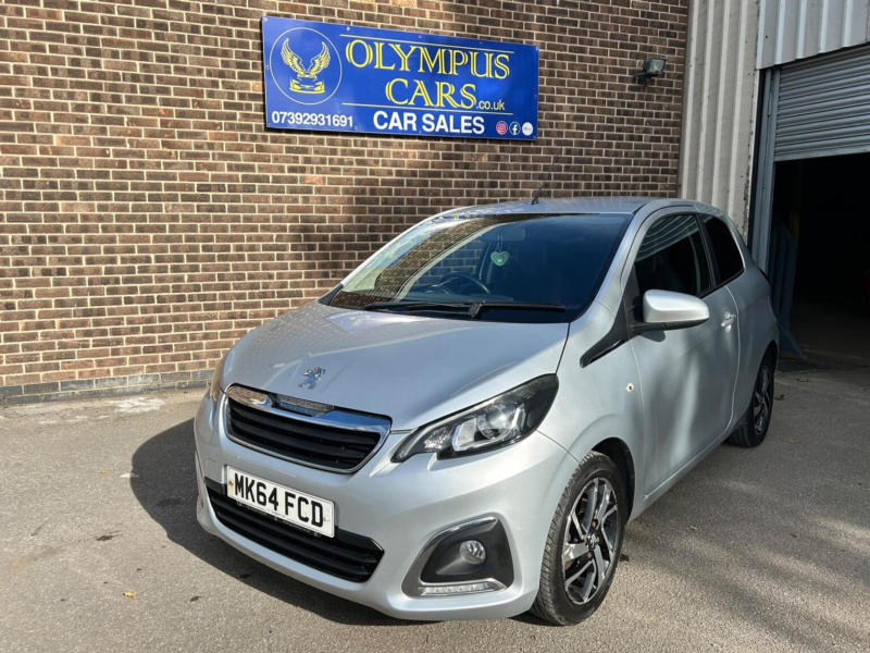 2014 Peugeot 108 1.2 Vti Puretech Allure Euro 5 3dr in Silver — image 1
