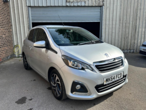 2014 Peugeot 108 1.2 Vti Puretech Allure Euro 5 3dr in Silver — image 3