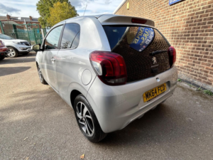 2014 Peugeot 108 1.2 Vti Puretech Allure Euro 5 3dr in Silver — image 4