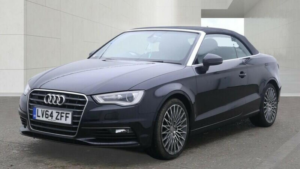 2014 Audi A3 Cabriolet 2.0 Tdi Sport Euro 6 (s/s) 2dr in Black — image 3