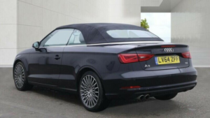 2014 Audi A3 Cabriolet 2.0 Tdi Sport Euro 6 (s/s) 2dr in Black — image 4