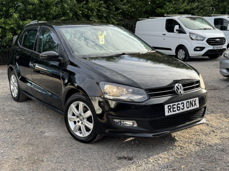 2013 Volkswagen Polo 1.2 Tdi Match Edition Hatchback 5dr Diesel Manual Euro 5 (75 Ps) in Black — image 1